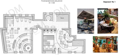 Дизайн ресторана в стиле лофт - разработка дизайн проекта лофт ресторана  под ключ | INSPIREGROUP