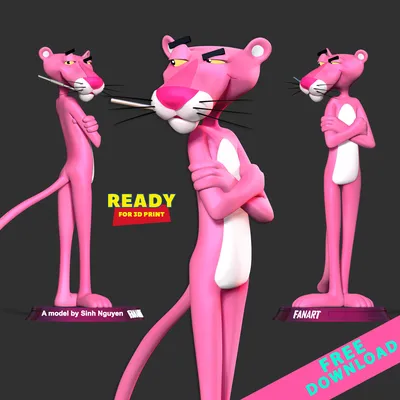 Мягкая игрушка Розовая Пантера: купить мягкие игрушки из мультфильма Pink  Panther в магазине Toyszone.ru