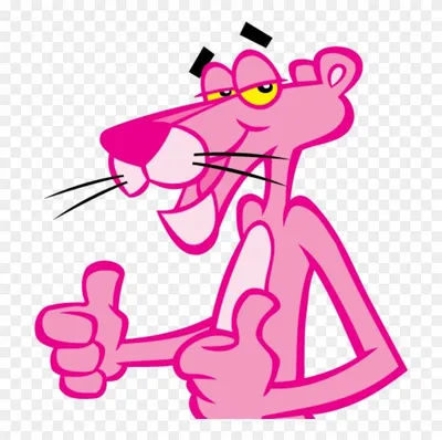 Download Aesthetic Cartoon Cute Pink Panther Wallpaper | Wallpapers.com