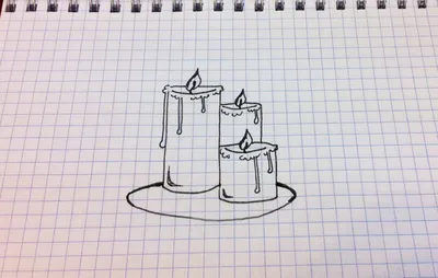 Простые рисунки ручкой в тетради - 66 фото