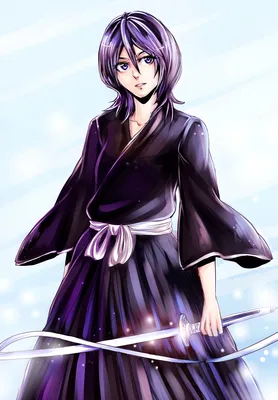 Фото Kuchiki Rukia / Кучики Рукия арт аниме Bleach / Блич