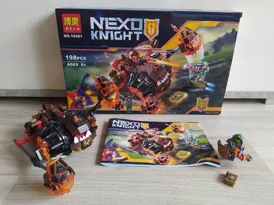 LEGO Nexo Knights: Лавинный разрушитель Молтора 70313 - купить по выгодной  цене | Интернет-магазин «Vsetovary.kz»