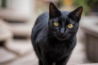картинка черного кота с желтыми глазами, картинки с черными пантерами, кошка,  пантера фон картинки и Фото для бесплатной загрузки