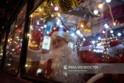 Один с рогами, другой – с гармошкой: топ-10 фотографий с шествия Дедов  Морозов в Новосибирске - KP.RU