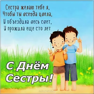 С Днем Братьев и Сестёр! Поздравляем! #деньбрптьев #деньсестер #пожела... |  TikTok