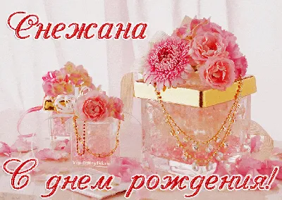 Поздравление с днём рождения Снежане прикольное | Pozdravleniya-golosom.ru