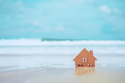 Дом на берегу моря - Работа из галереи 3D Моделей