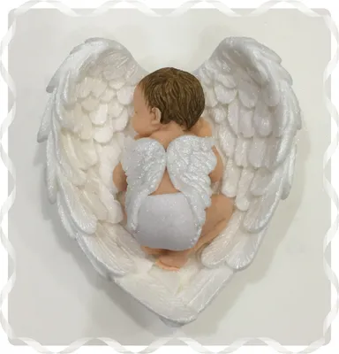 Handmade Baby Girl or Boy ANGEL cake topper Christening baby shower  birthday | eBay
