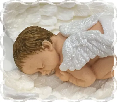 Handmade Baby Girl or Boy ANGEL cake topper Christening baby shower  birthday | eBay