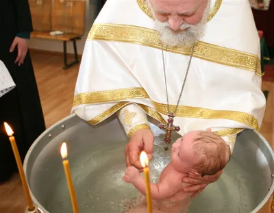 Организация крещения ребенка, младенца в Москве и области - ART EVENT