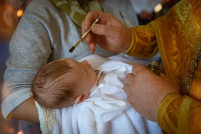 Крещение ребёнка православное | Процесс крещения ребенка