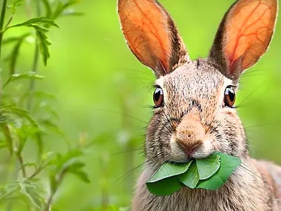 Картинки с кроликами и зайцами обои