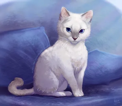 Нарисованные кошки - часть 3 (Susan Herbert) | Cats illustration, Cat art,  Cat painting