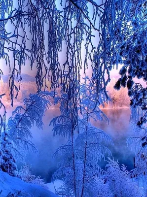 Пожелания доброго утра с зимней тематикой - 66 фото