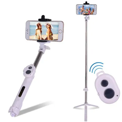 Селфи палка («Selfie stick») Селфи-палка, штатив для селфи-палки Gimbal  Stabilizer L08 со стабилизацией оси и дистанционным управлением Bluetooth  цена | kaup24.ee