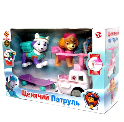 Набор Эверест и Скай Щенячий Патруль - Игрушка Paw patrol купить в СПб |  Интернет-магазин детских игрушек по выгодным ценам Bimkid.ru