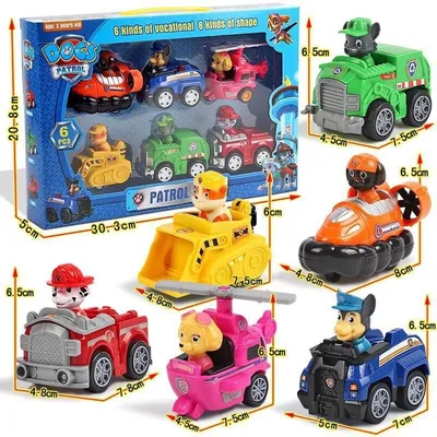 Набор фигурок Щенячий патруль с 8 игрушечными фигурками Paw Patrol  (ID#1775147452), цена: 1050 ₴, купить на Prom.ua