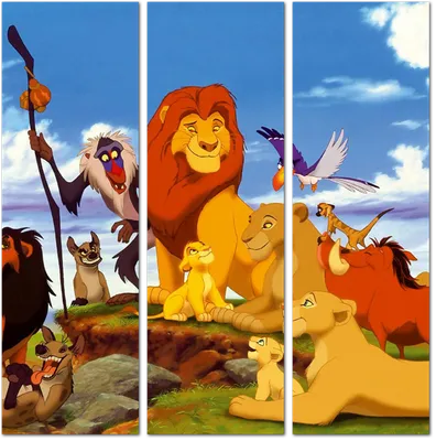 Пазл деревянный и магнитная основа Симба и Нала - Король лев. The Lion  King. - купить с доставкой по выгодным ценам в интернет-магазине OZON  (691701887)