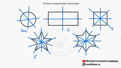 Осевая и центральная симметрии. 6 класс. - YouTube