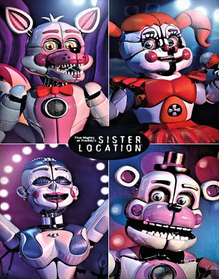 Character from five nights at freddy's sister location on Craiyon