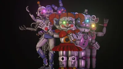 C4D/FNAF) Sister Location by FreeSteve007 on DeviantArt