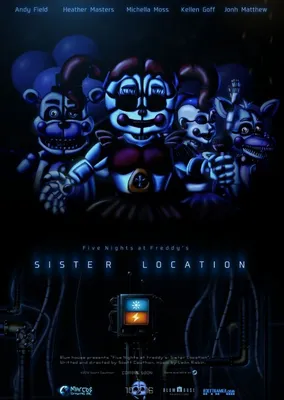 My Sister Location Pack WIP (done characters so far) : r/fivenightsatfreddys