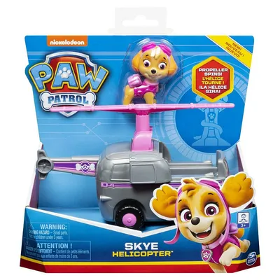 Машинка со Скай Щенячий патруль Paw Patrol: купить по цене 1299 руб. в  Москве и РФ (6061800, 0778988406175)