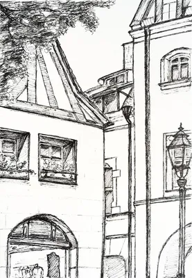 Loose Style Architectural Sketching