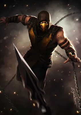 Scorpion Mortal Kombat X - Box Art Clear Version | Scorpion mortal kombat, Mortal  kombat x, Mortal kombat x wallpapers