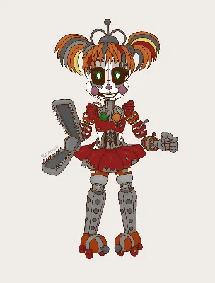 Fnaf sfm Scrap Baby fanart\" Art Board Print for Sale by Kameron-Haru |  Redbubble