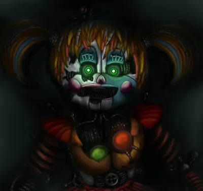 Scrap baby fnaf wallpaper by Fufu_crack - Download on ZEDGE™ | d7e7