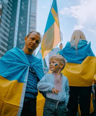Картина на холсте \"Слава Украине\"