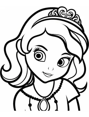 Раскраска София прекрасная | Princess coloring pages, Disney coloring  pages, Coloring pages