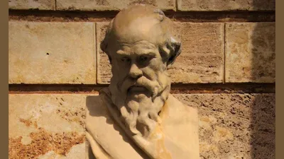 Сократ портретный рисунок …» — создано в Шедевруме
