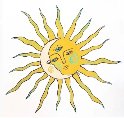 [68+] Картинки солнца с лучами обои