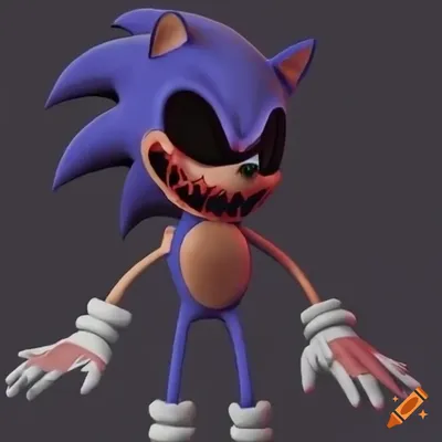 Sonic.EXE Render #2 by KingAngryDrake on DeviantArt