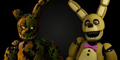 FNAF Spring Bonnie Mask Minecraft Texture Pack