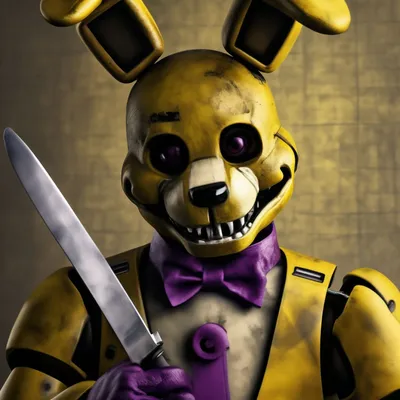 Spring-Bonnie Head (Made by Stridity) - Download Free 3D model by Stridity  (@Stridity) [39884a3]