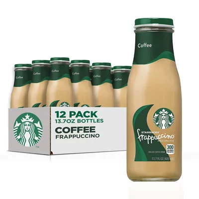 Starbucks Frappuccino Mocha Iced Coffee, 13.7 oz Glass Bottle - Walmart.com