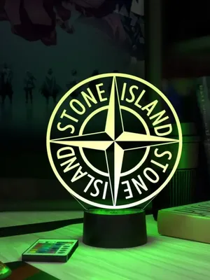 3Д-светильник \"Stone Island\" – купить по низкой цене (1490 руб) у  производителя в Москве | Интернет-магазин «3Д-Светильники»