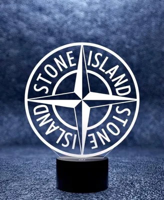 3Д-светильник \"Stone Island\" – купить по низкой цене (1490 руб) у  производителя в Москве | Интернет-магазин «3Д-Светильники»