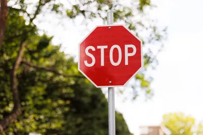 Temporary Stop Sign (R1-1) - In-street Crosswalk Signs | TAPCO