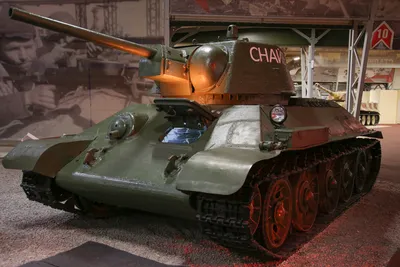 Средний танк Т-34-85 образца 1944 года. СССР