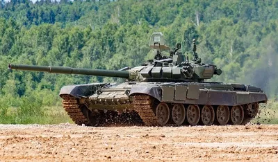 Минобороны получило новые танки Т-72