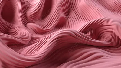 розовые полосатые волны на рифленой ткани 3d рендеринг, мягкая текстура,  гладкий; плавный, цвет текстуры фон картинки и Фото для бесплатной загрузки