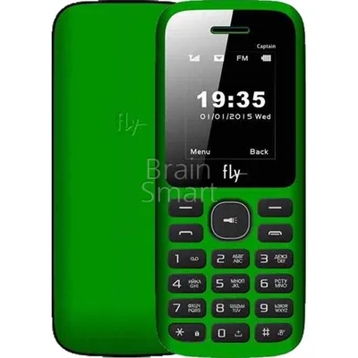 Мобильный телефон Fly FF 188 зеленый купить - цена в интернет-магазине  Brain Smart Симферополь, Крым