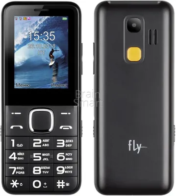 Мобильный телефон Fly Ezzy 10 чёрный купить - цена в интернет-магазине  Brain Smart Симферополь, Крым