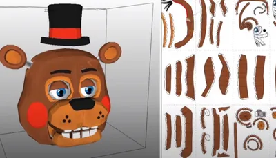 Как слепить Той Фредди из пластилина Туториал Toy Freddy from clay Tutorial  - YouTube