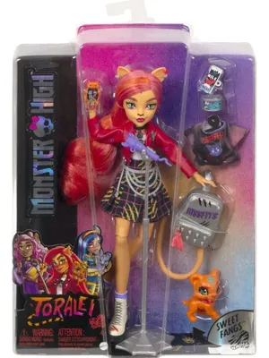 Кукла Торалей Страйп Monster High коллекционная с питомцем - купить с  доставкой по выгодным ценам в интернет-магазине OZON (801600202)