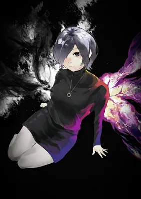 Фото Тока Киришима / Touka Kirishima из аниме Токийский монстр / Tokyo  Ghoul, by anoncorner